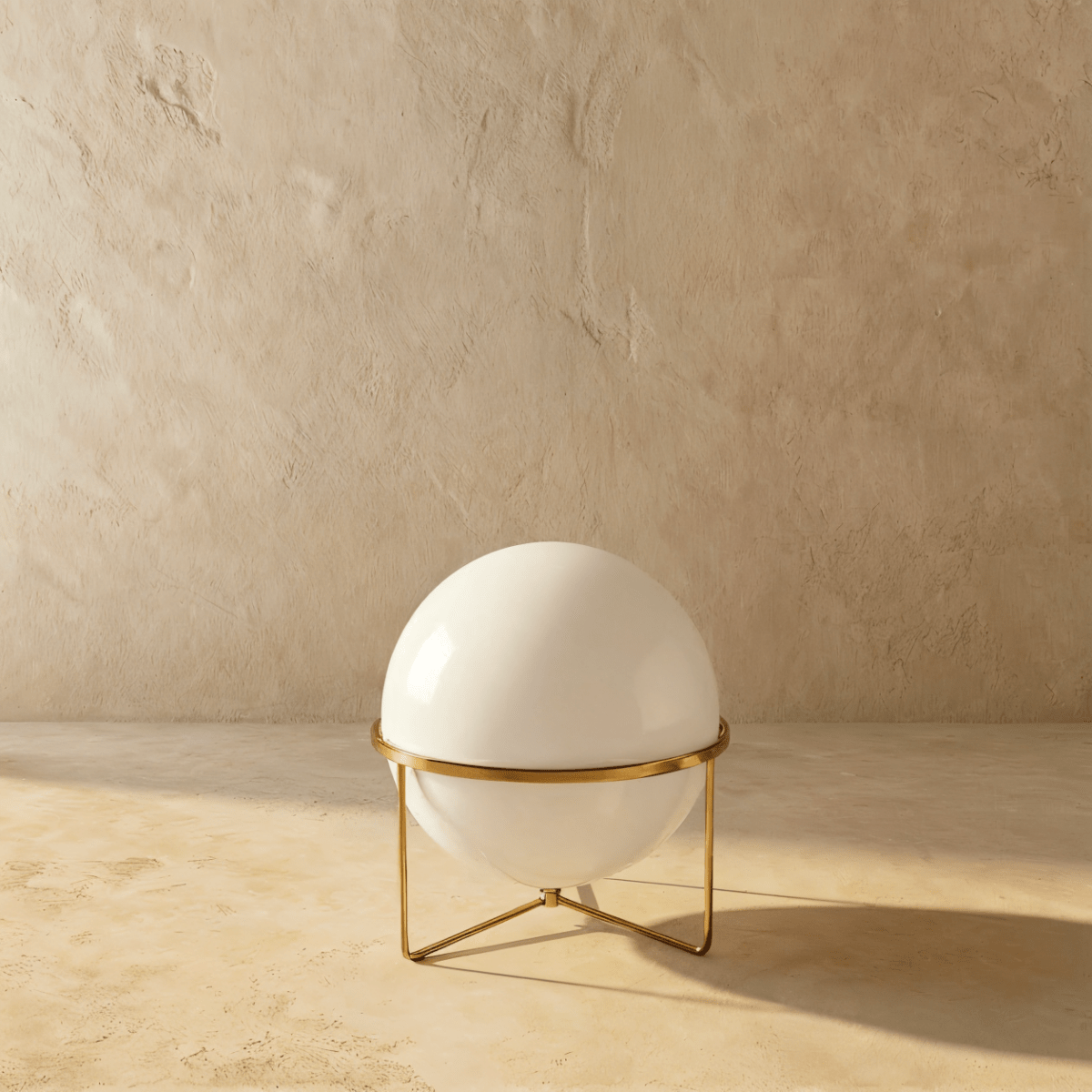 Modern Iron Layered Circular Floor Lamp 1-Light