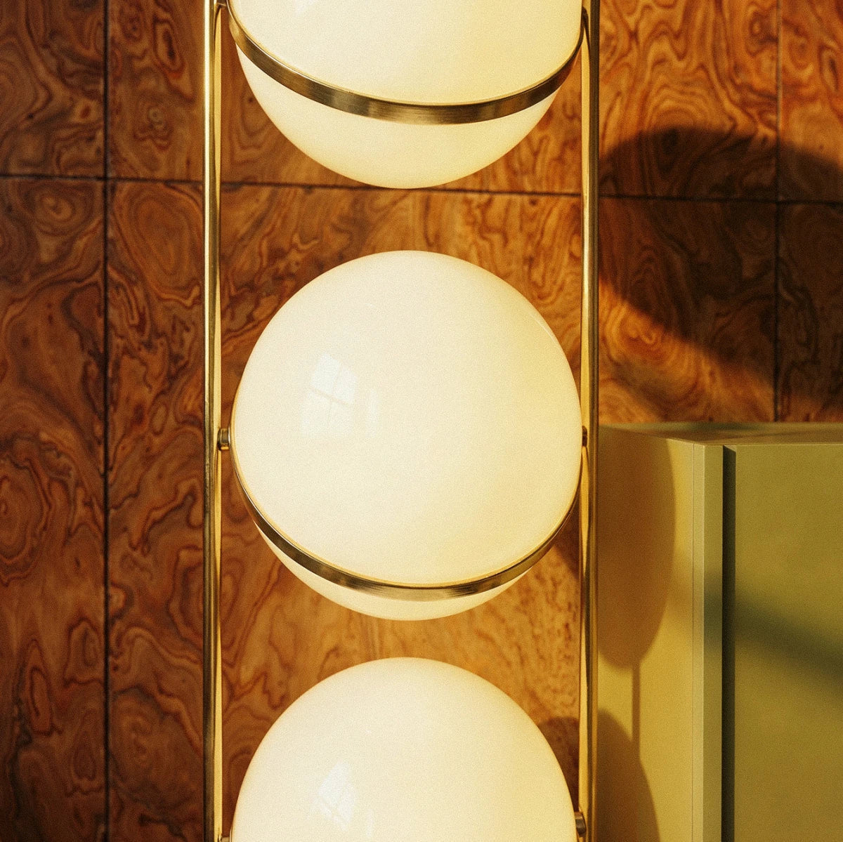 Modern Iron Layered Circular Floor Lamp 1-Light