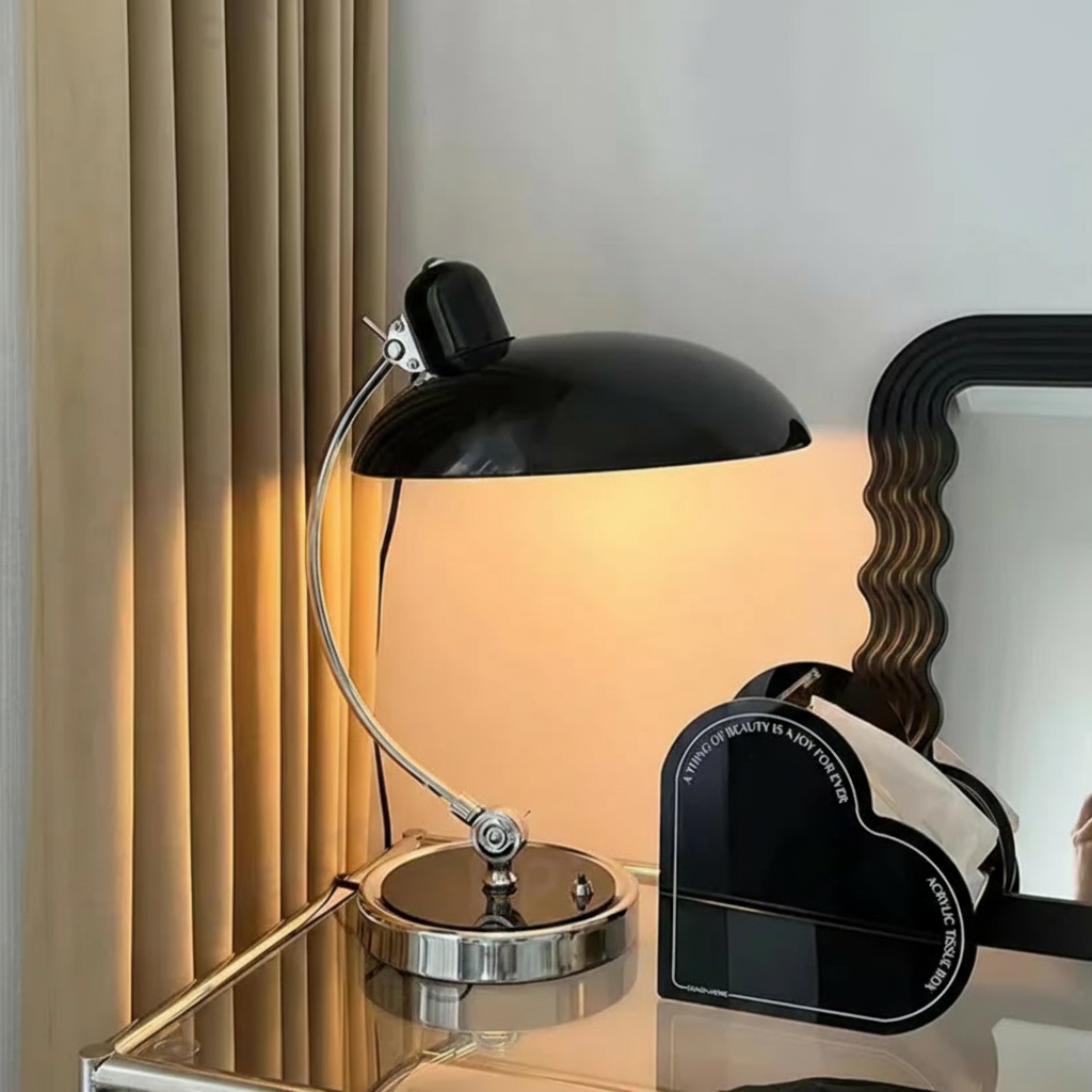 Contemporary Bauhaus Dome Table Lamp | 1-Light