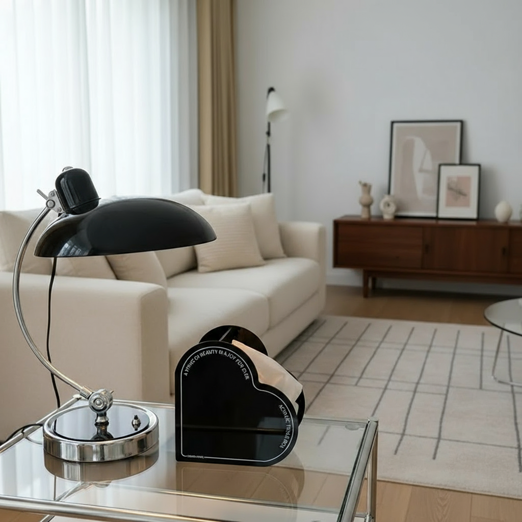Contemporary Bauhaus Dome Table Lamp | 1-Light