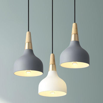 Contemporary Macaron Disc Pendant 1-Light