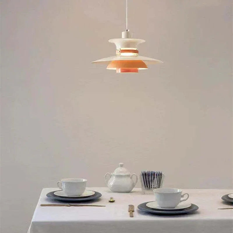 Scandinavian Aluminium Adjustable Angle Pendant Light 1-Light