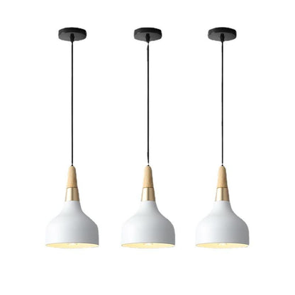 Contemporary Macaron Disc Pendant 1-Light