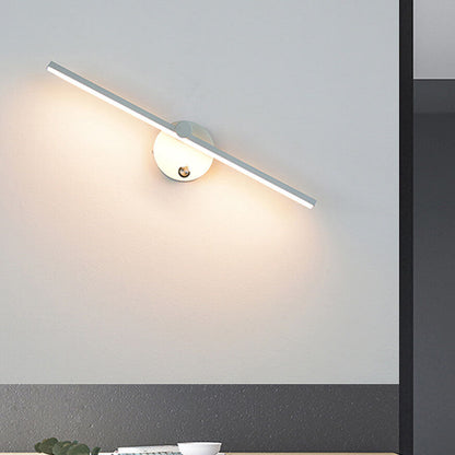 Scandinavian Minimalist Long Bar LED Wall Light | 1-Light