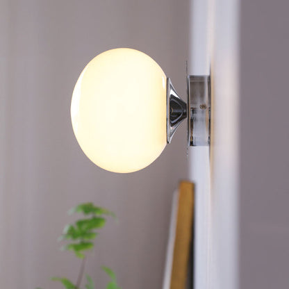 Modern Minimal Glass Globe Wall Light | 1-Light