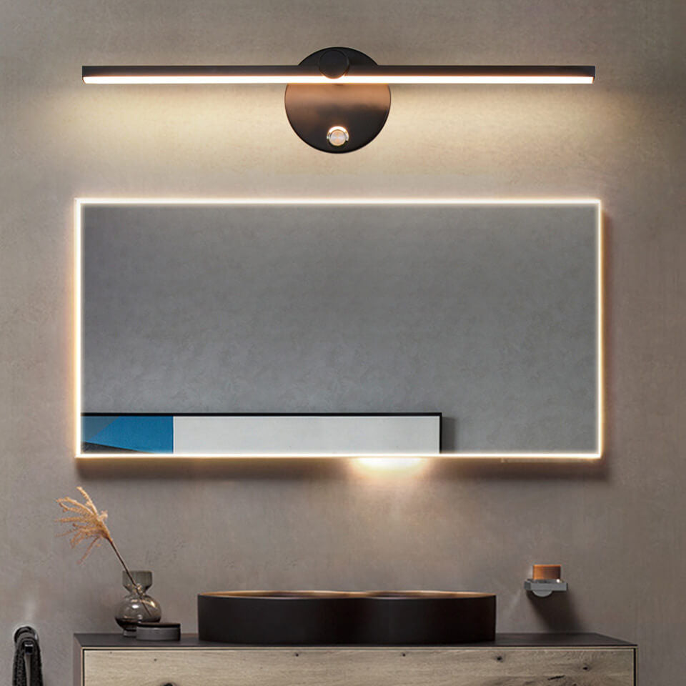 Scandinavian Minimalist Long Bar LED Wall Light | 1-Light