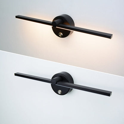 Scandinavian Minimalist Long Bar LED Wall Light | 1-Light