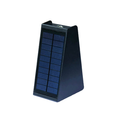 Modern Solar LED Up and Down Wall Light | 1-Light