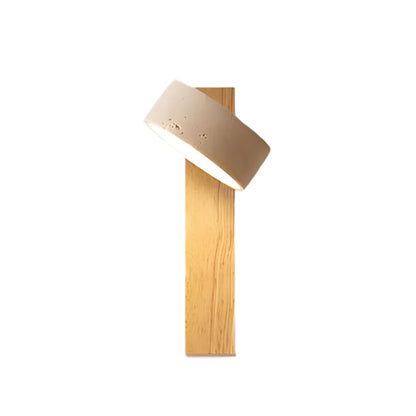 Modern Wood D4cm Wall Light 1-Light