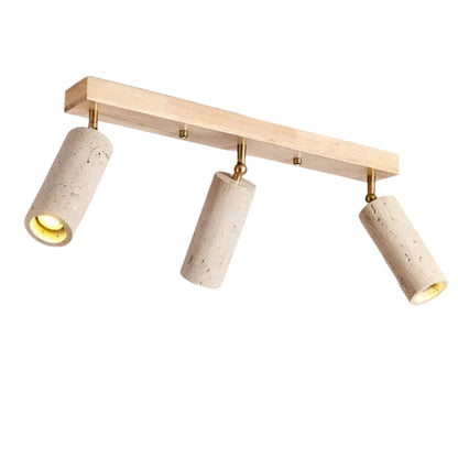 Modern Stone White Ceiling Light 1-Light