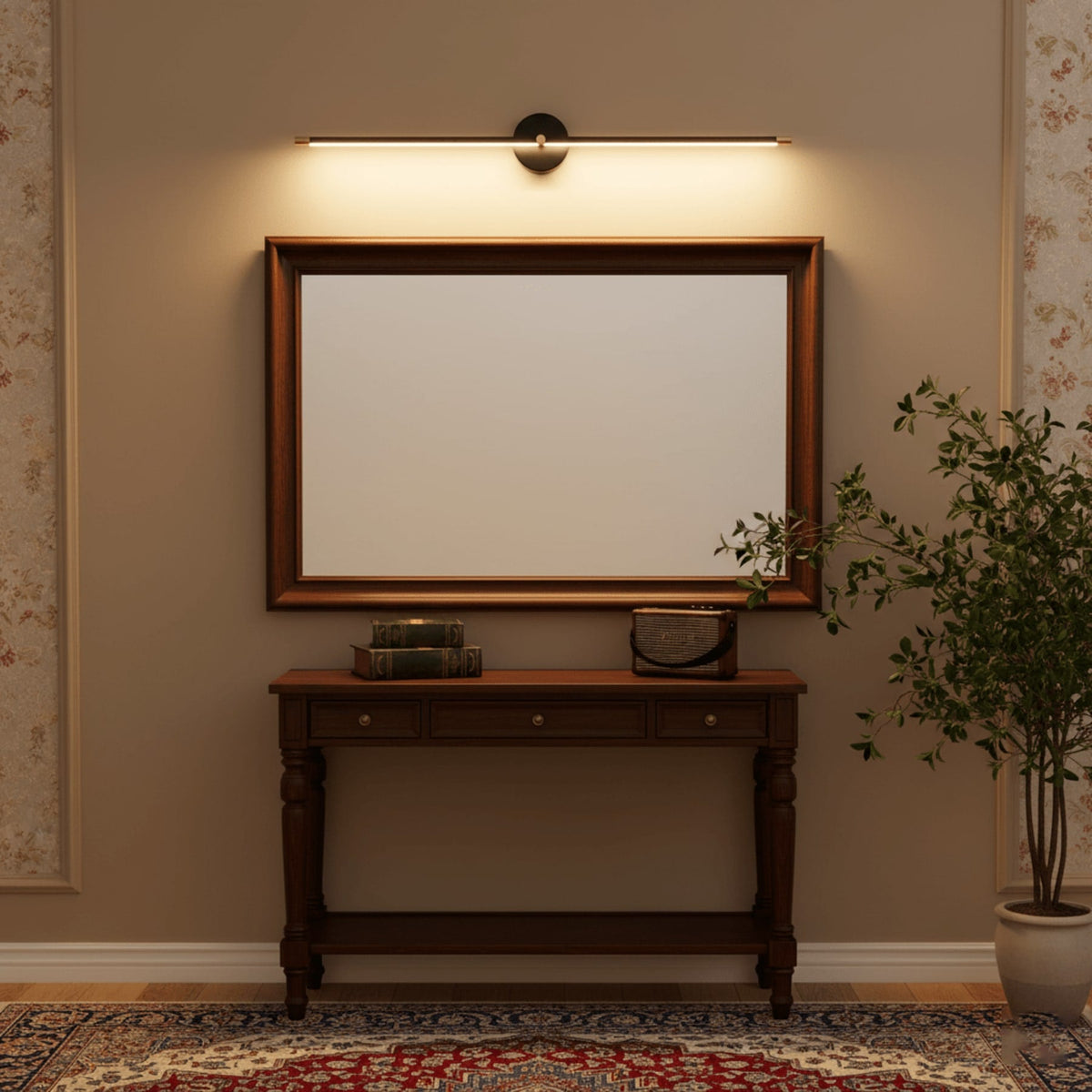 Minimalist Iron for Living Room Wall Light 1-Light