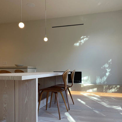 Modern Plastic Pendant Light 1-Light