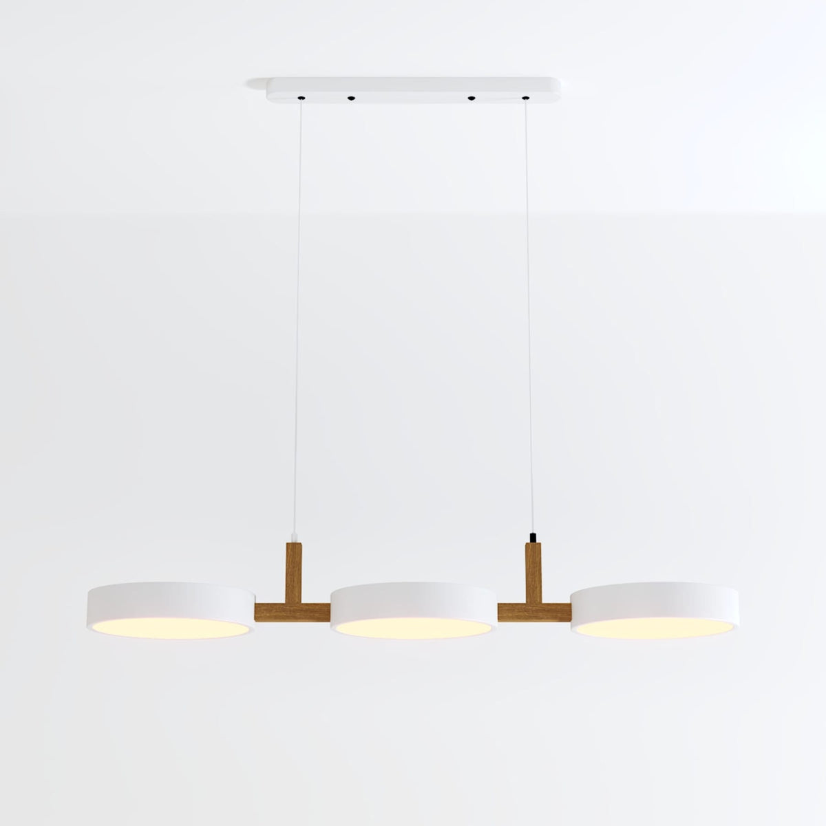 Modern Iron Linear Pendant Light 1-Light