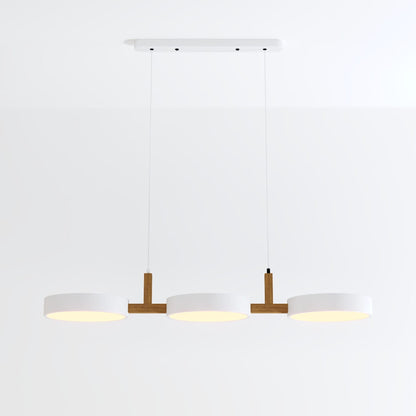 Modern Iron Linear Pendant Light 1-Light