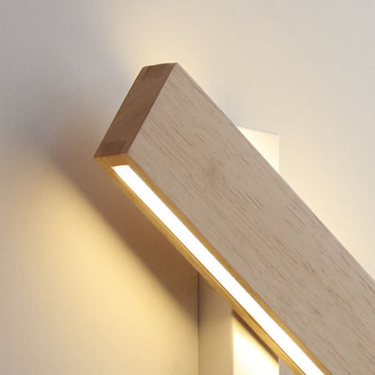 Modern Wood 22cm Wall Light 1-Light