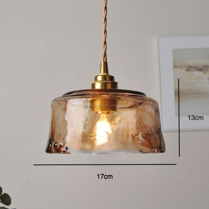 Modern Glass Pendant Light 1-Light
