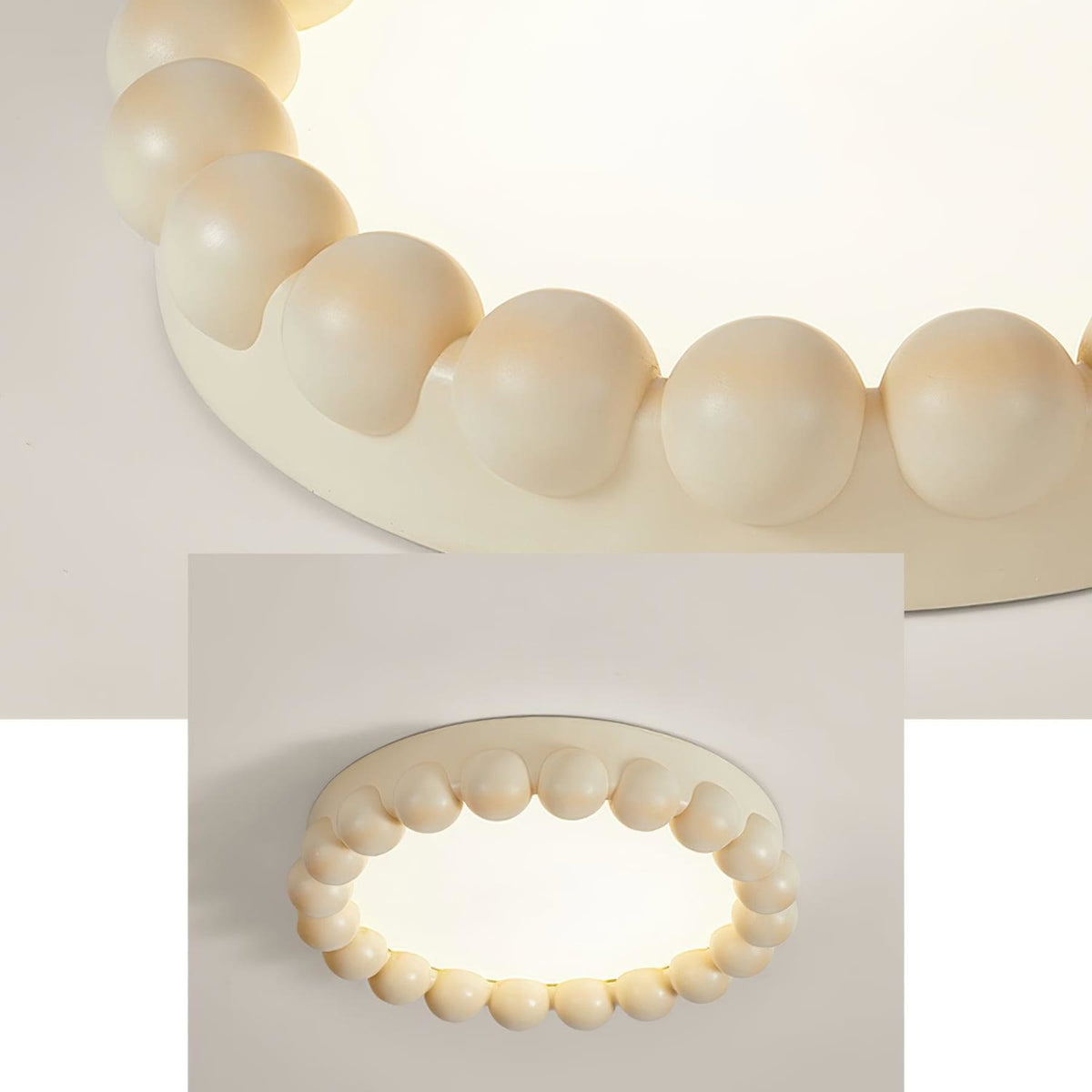 Modern Resin Flush Ceiling Light 1-Light