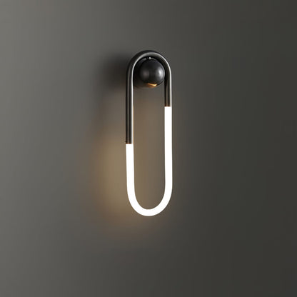 Minimalist Iron Wall Light 1-Light