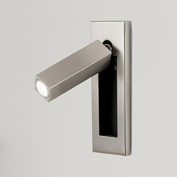 Modern Minimal Embedded Aluminum LED Wall Sconce 1-Light
