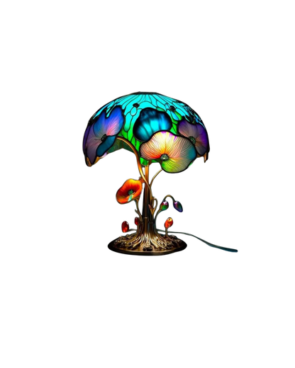 Vintage Mushroom Table Lamp LED 1-Light