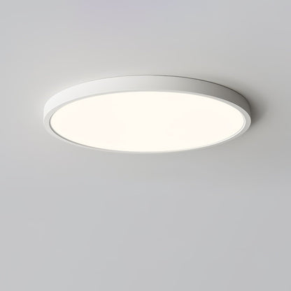 Minimalist Iron Slim Low-Profile Ceiling Light 1-Light