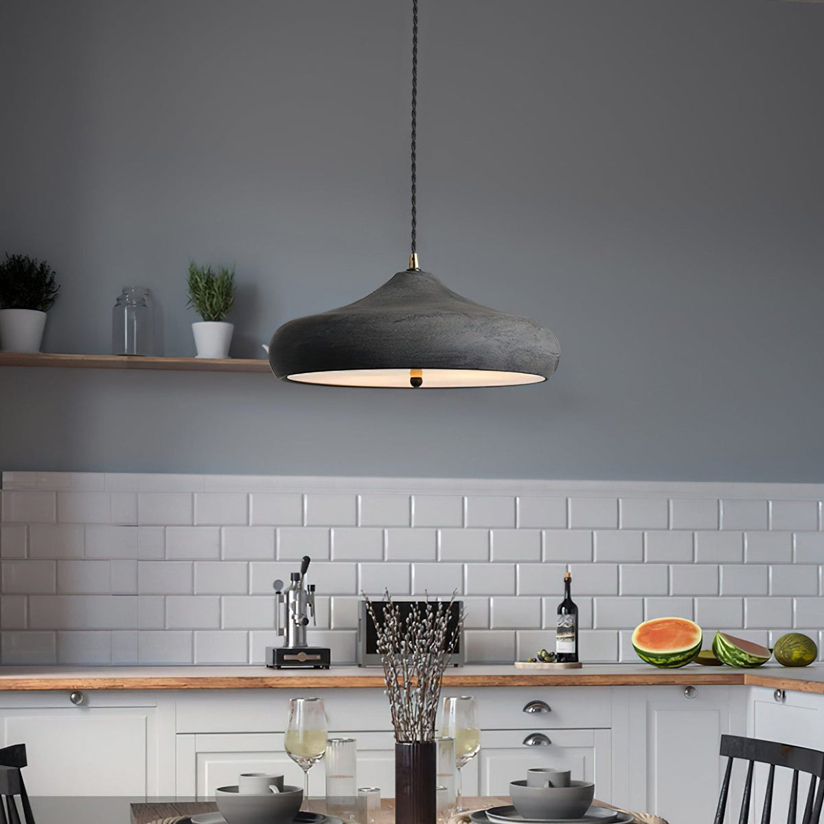 Modern Iron Pendant Light 1-Light