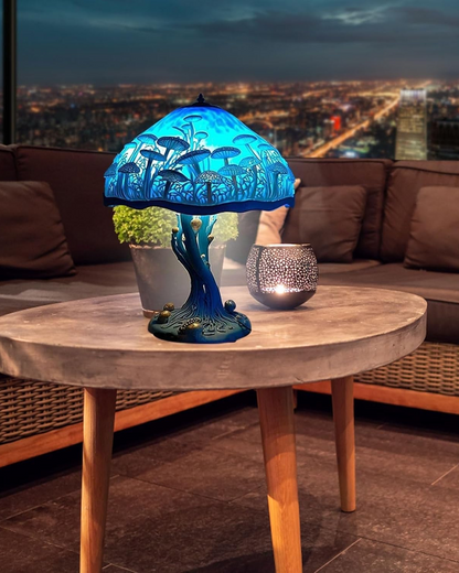 Vintage Mushroom Table Lamp LED 1-Light