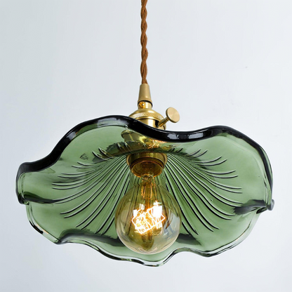 Contemporary Grass Flower Pendant Light 1-Light
