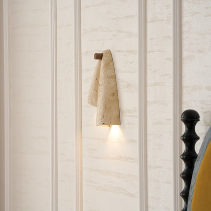 Modern Travertine Wall Light 2-Light