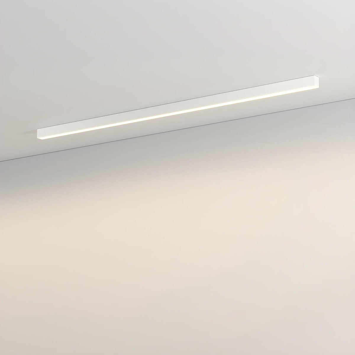 Minimalist Aluminium Linear Ceiling Light 1-Light