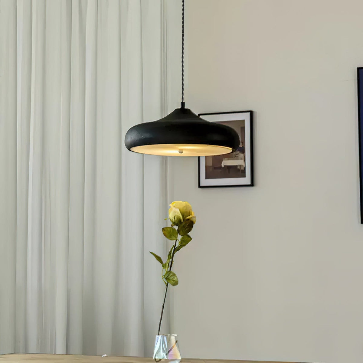 Modern Iron Pendant Light 1-Light