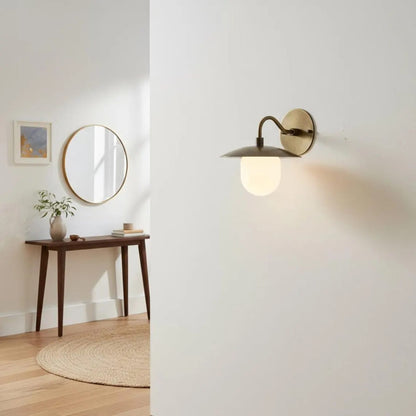 Modern Iron Brass Wall Light 1-Light