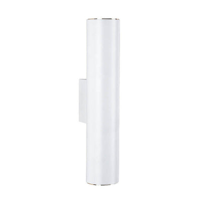 Contemporary Cylindrical LED 2-Light Wall Sconce