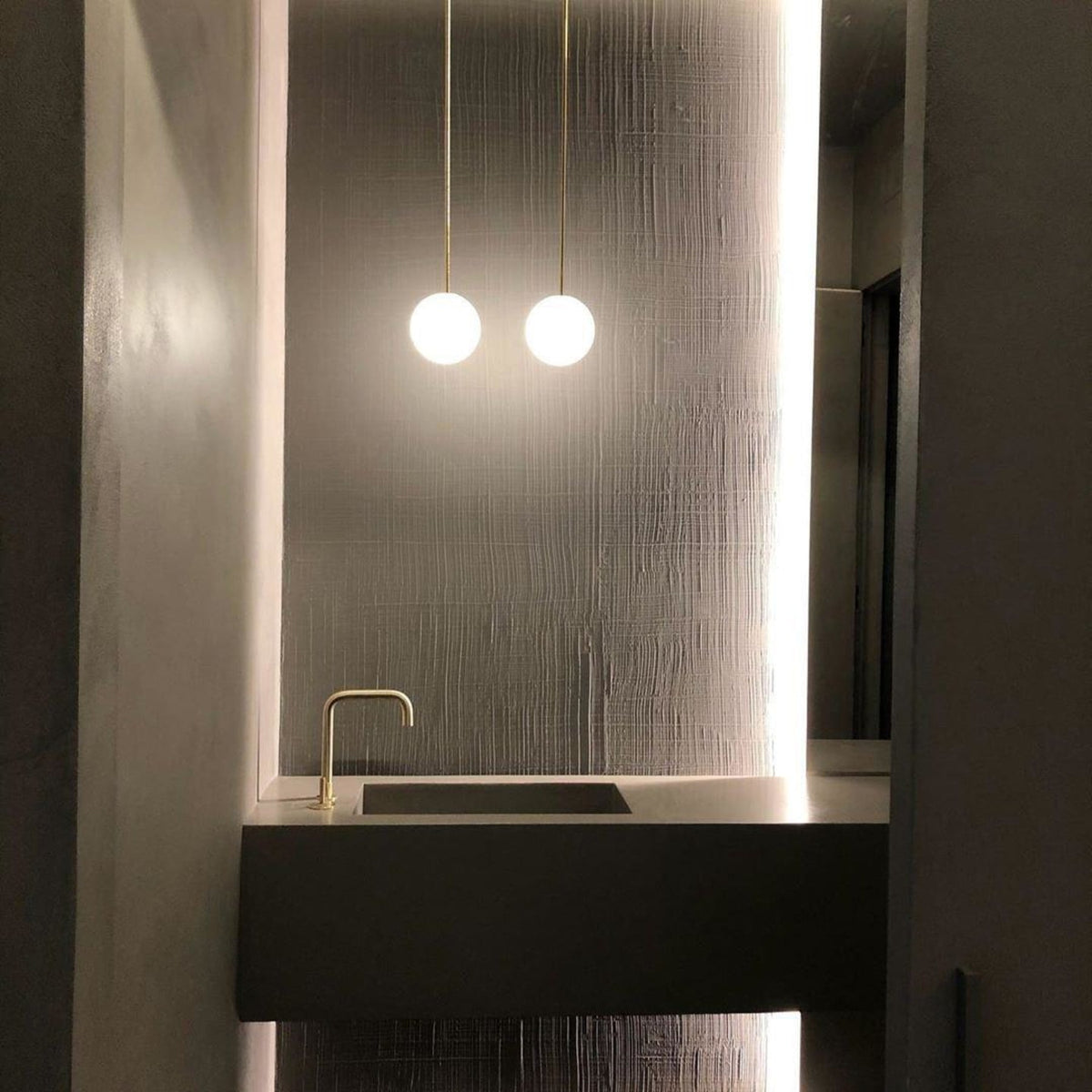 Modern Plastic Pendant Light 1-Light