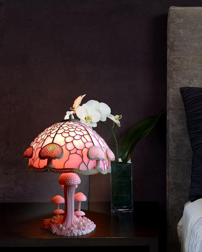 Vintage Mushroom Table Lamp LED 1-Light