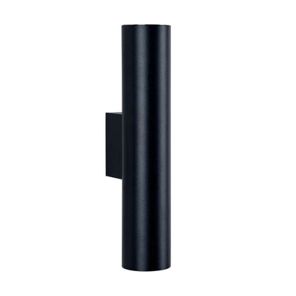Contemporary Cylindrical LED 2-Light Wall Sconce