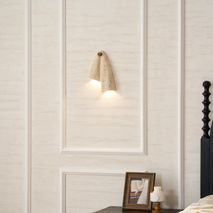 Modern Travertine Wall Light 2-Light