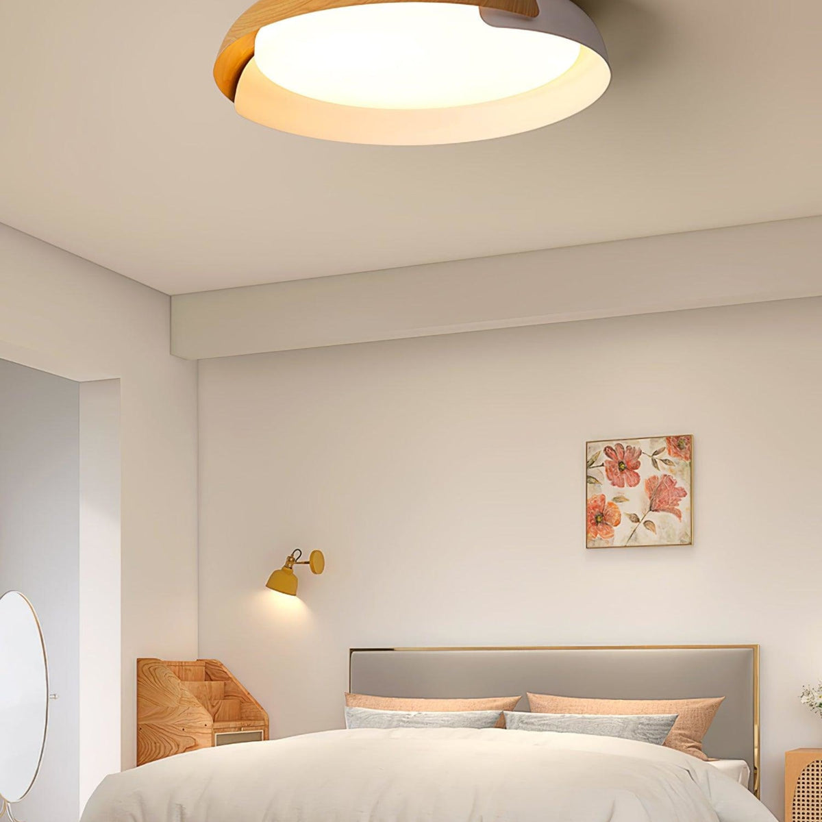 Modern Acrylic Flush Ø46 Ceiling Light 1-Light