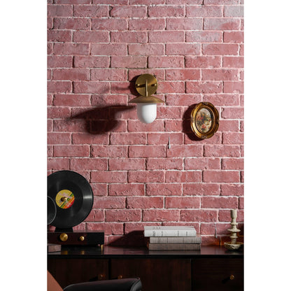 Modern Iron Brass Wall Light 1-Light