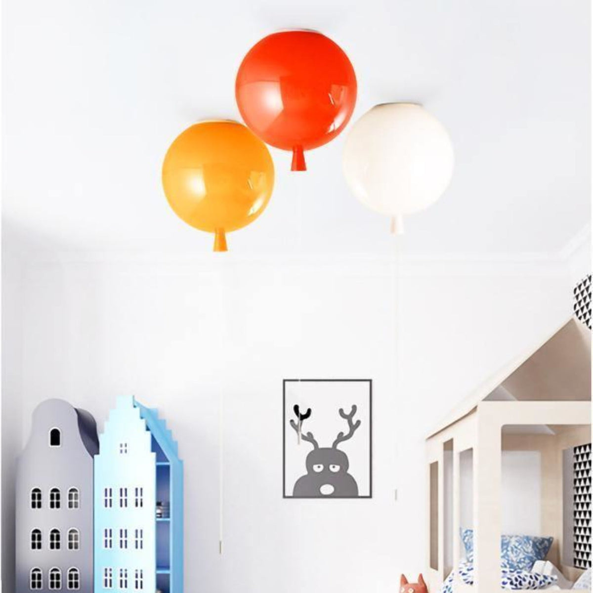 Modern Acrylic Flush Ceiling Light 1-Light