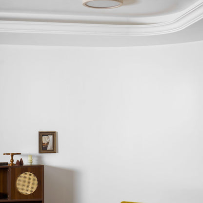 Modern Travertine Slim Profile Ceiling Light 1-Light