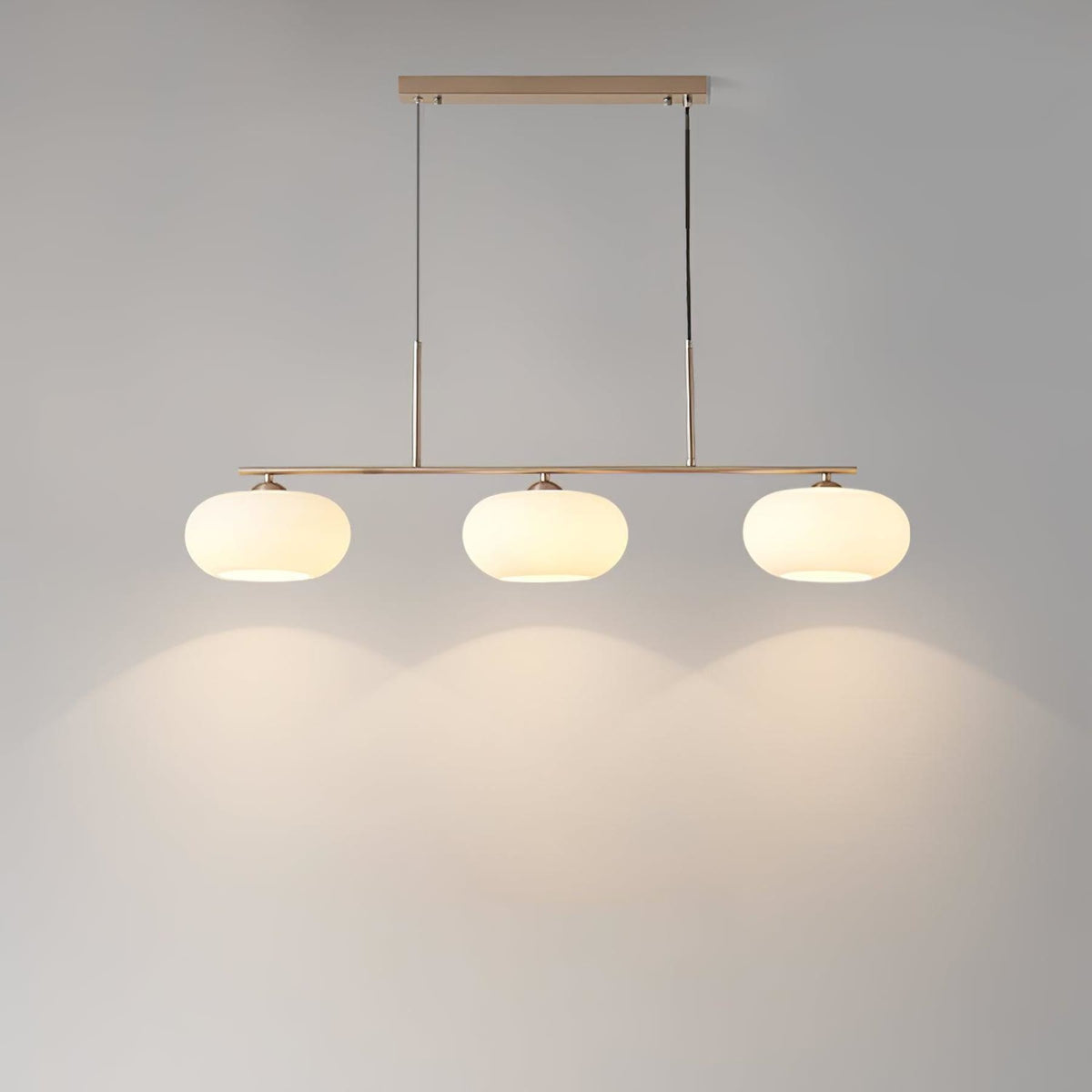 Modern Iron Tri-Colour Pendant Light 1-Light