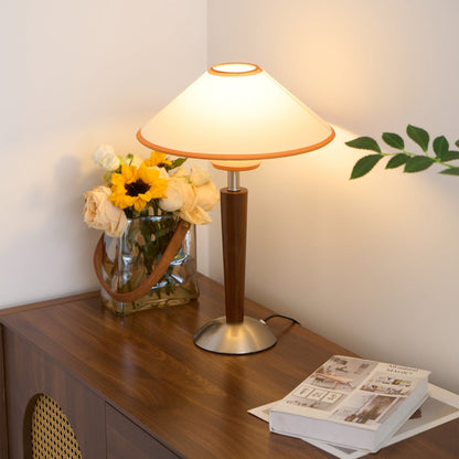 Modern Iron Shade Table Lamp 1-Light