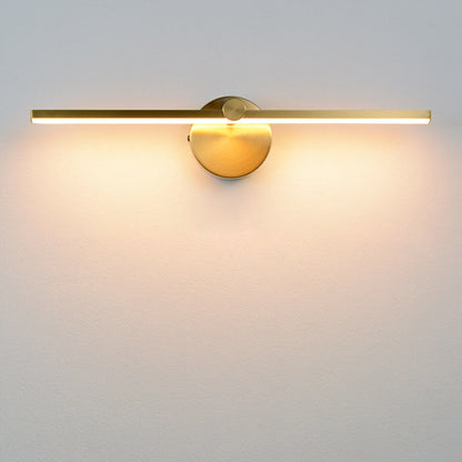 Scandinavian Minimalist Long Bar LED Wall Light | 1-Light