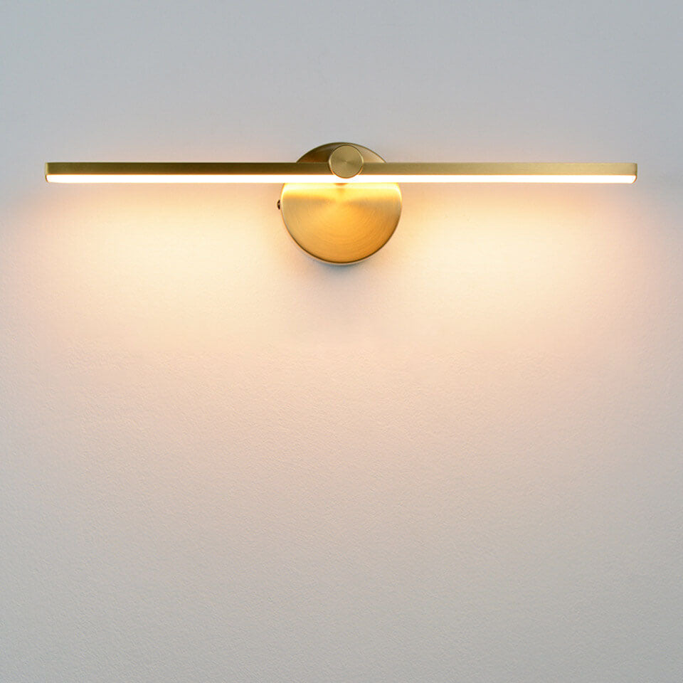 Scandinavian Minimalist Long Bar LED Wall Light | 1-Light