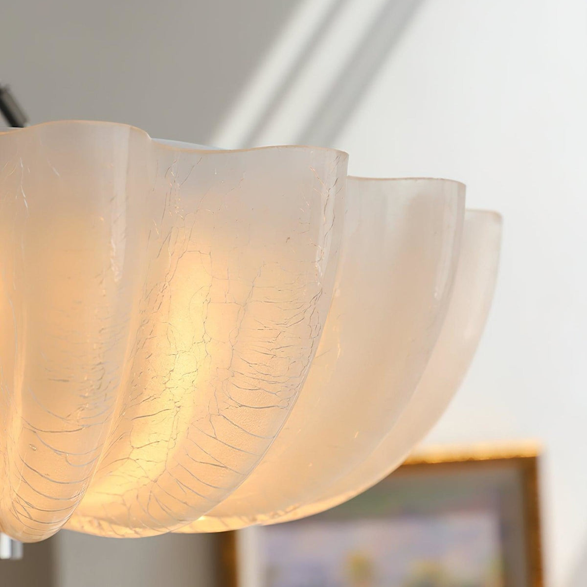 Vintage Iron Flush Ceiling Light 1-Light