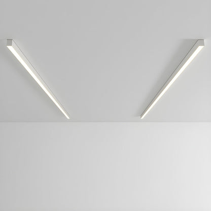 Minimalist Aluminium Linear Ceiling Light 1-Light