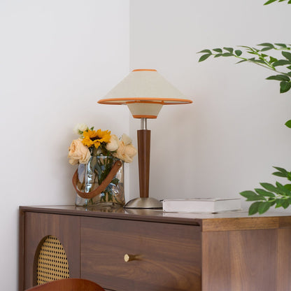 Modern Iron Shade Table Lamp 1-Light