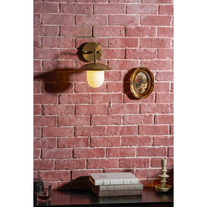 Modern Iron Brass Wall Light 1-Light