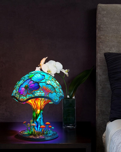 Vintage Mushroom Table Lamp LED 1-Light